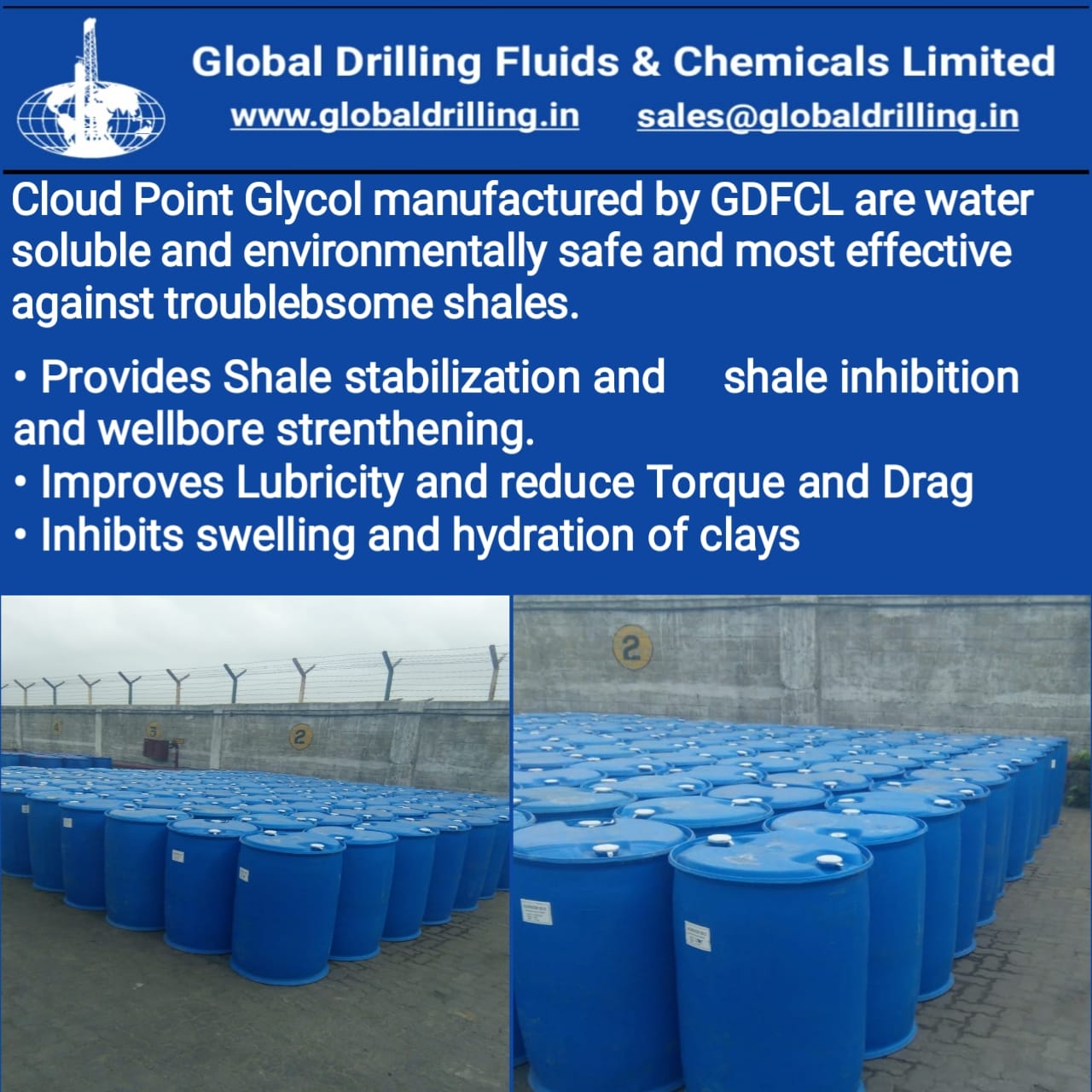 Cloud point glycol 